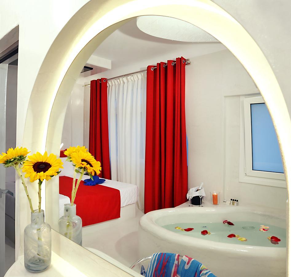 Santorini Loft Leilighet Kamári Eksteriør bilde