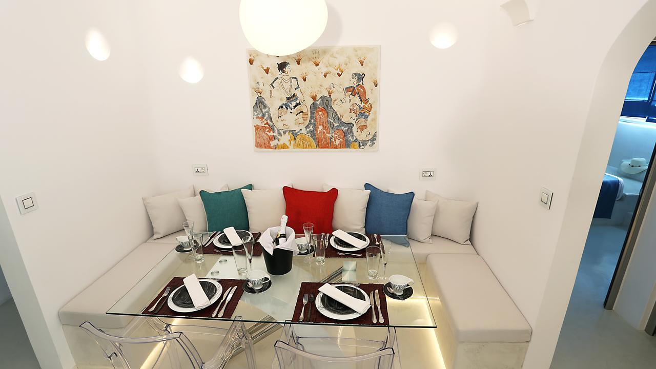 Santorini Loft Leilighet Kamári Eksteriør bilde